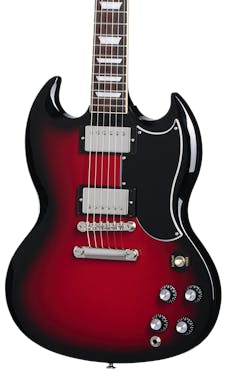 Gibson SG Standard 61 Stop Bar Electric Guitar in Cardinal Red Burst