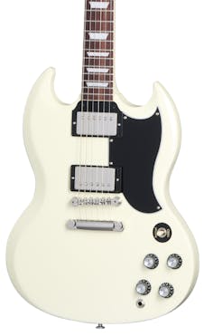 Gibson SG Standard 61 Stop Bar Electric Guitar in Classic White