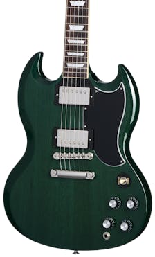 Gibson SG Standard 61 Stop Bar Electric Guitar in Translucent Teal