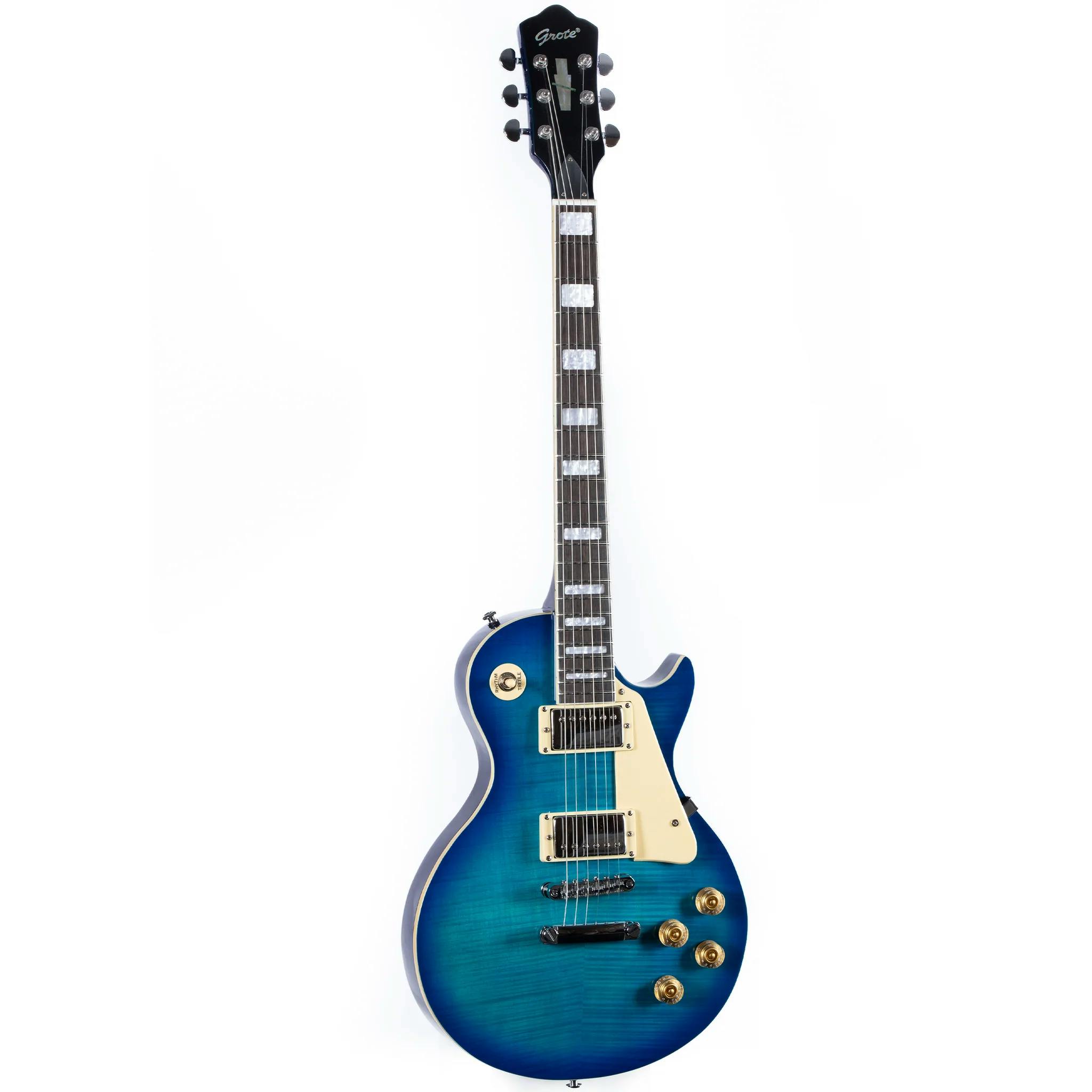 B Stock : Grote L1 Electric Guitar in Blue Burst - Andertons Music Co.