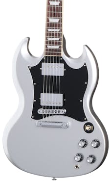 Gibson SG Standard Electric Guitar in Silver Mist