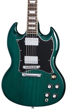 Gibson SG Standard Electric Guitar in Translucent Teal