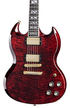Gibson USA SG Supreme Electric Guitar in Wine Red