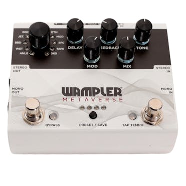 Second Hand Wampler Metaverse Multi Delay Pedal