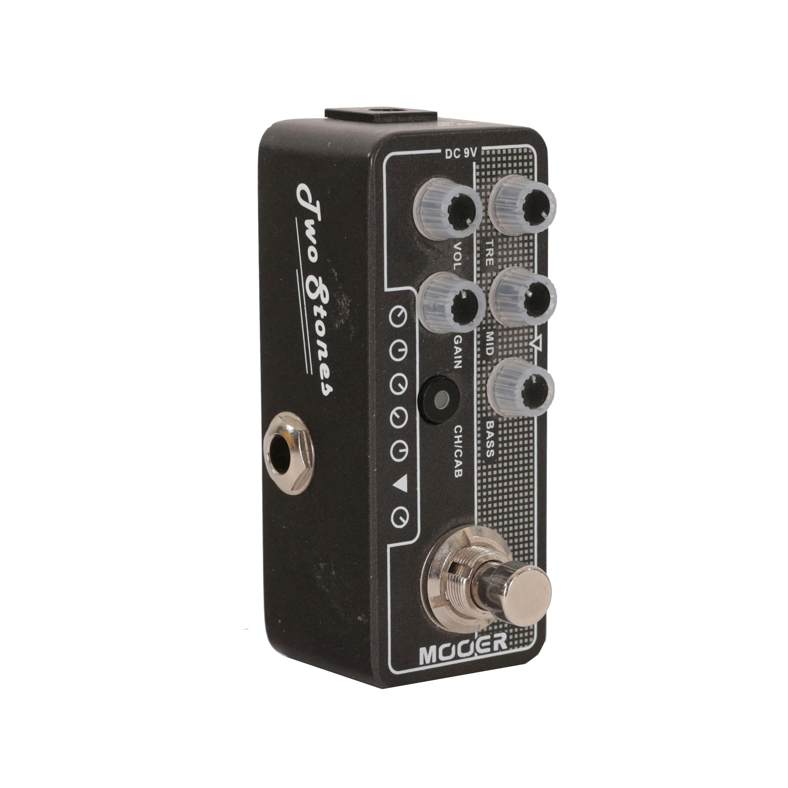 Second Hand Mooer 010 Two Stones Micro Preamp Pedal - Andertons