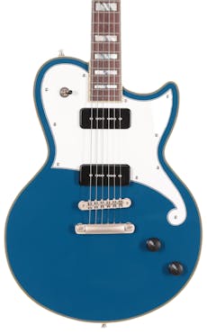 Second Hand D'Angelico Deluxe Atlantic LE Electric Guitar in Sapphire Blue