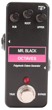 Second Hand Mr. Black Mini Octaves Pedal