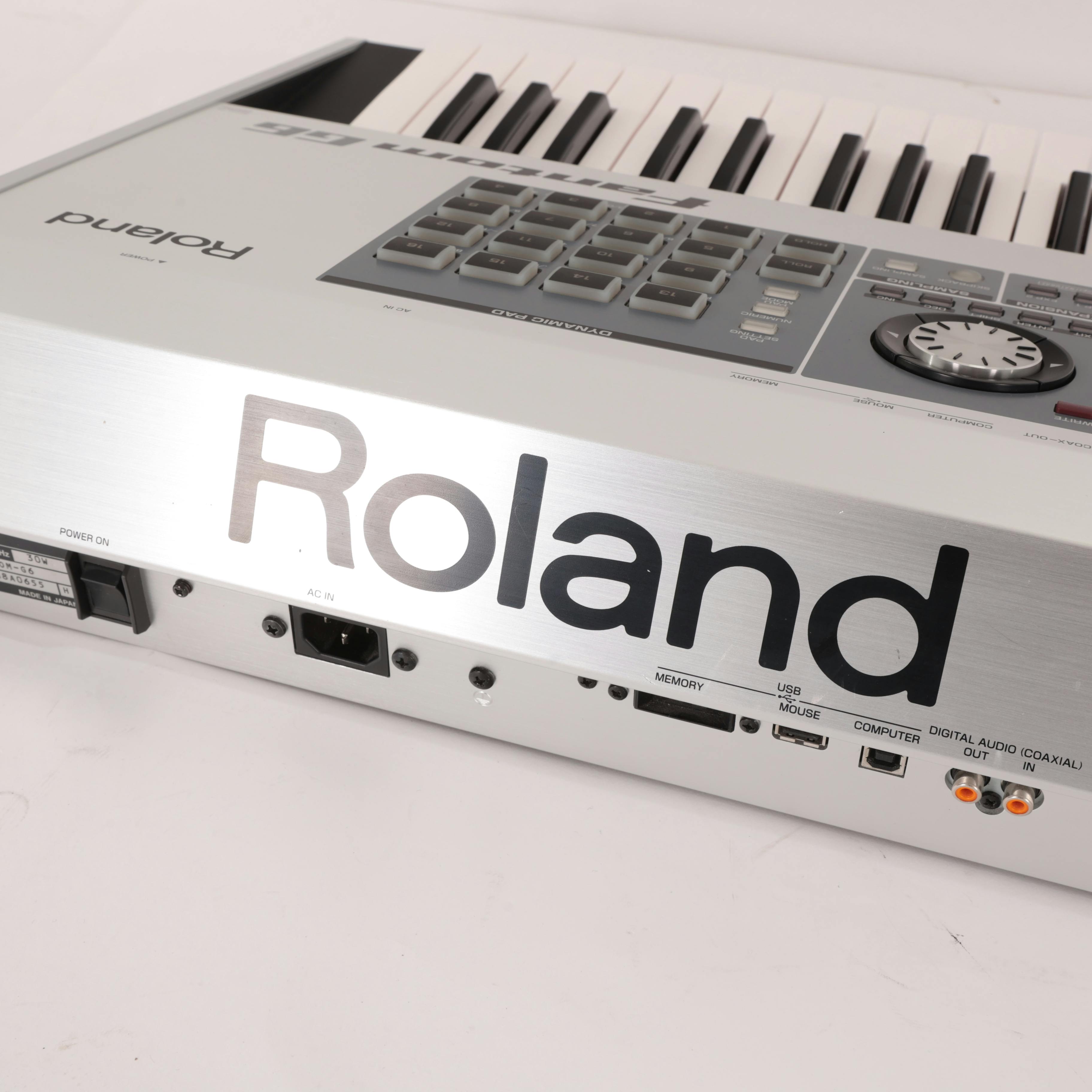 Second Hand Roland Fantom-G6 61-Key Workstation Keyboard