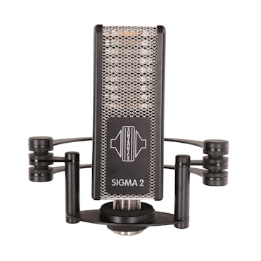 Second Hand Sontronics SIGMA 2 Phantom-Powered Figure of 8 Ribbon Microphone with Flight Case