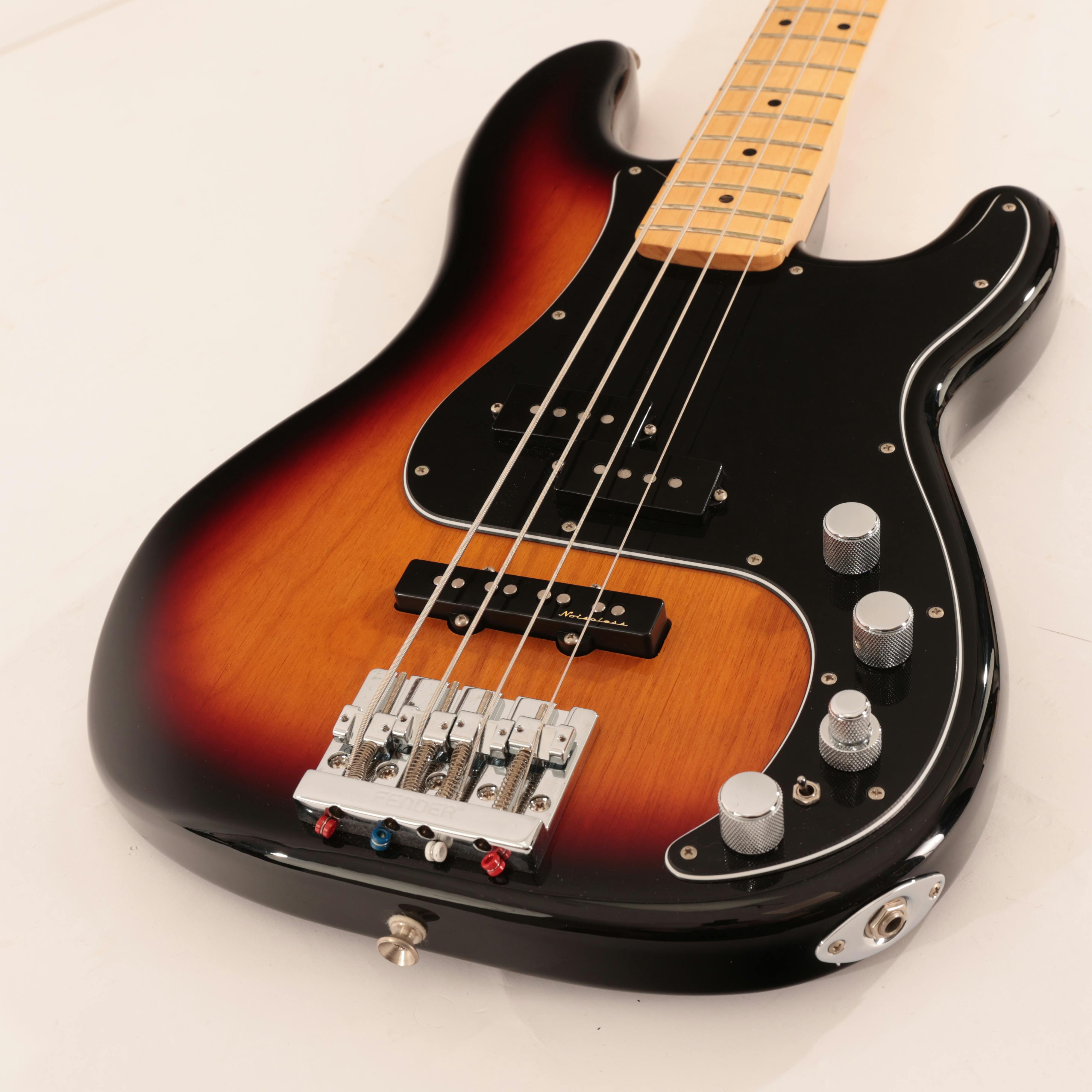 Second Hand Fender Deluxe Active Precision Bass Special In Tone Sunburst Andertons Music Co