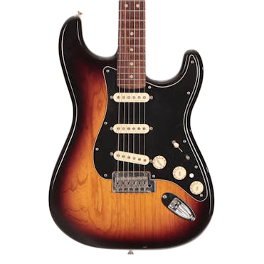 Second Hand Fender Deluxe Stratocaster in Two Tone Sunburst