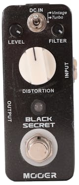 Second Hand Mooer Black Secret Distortion Pedal