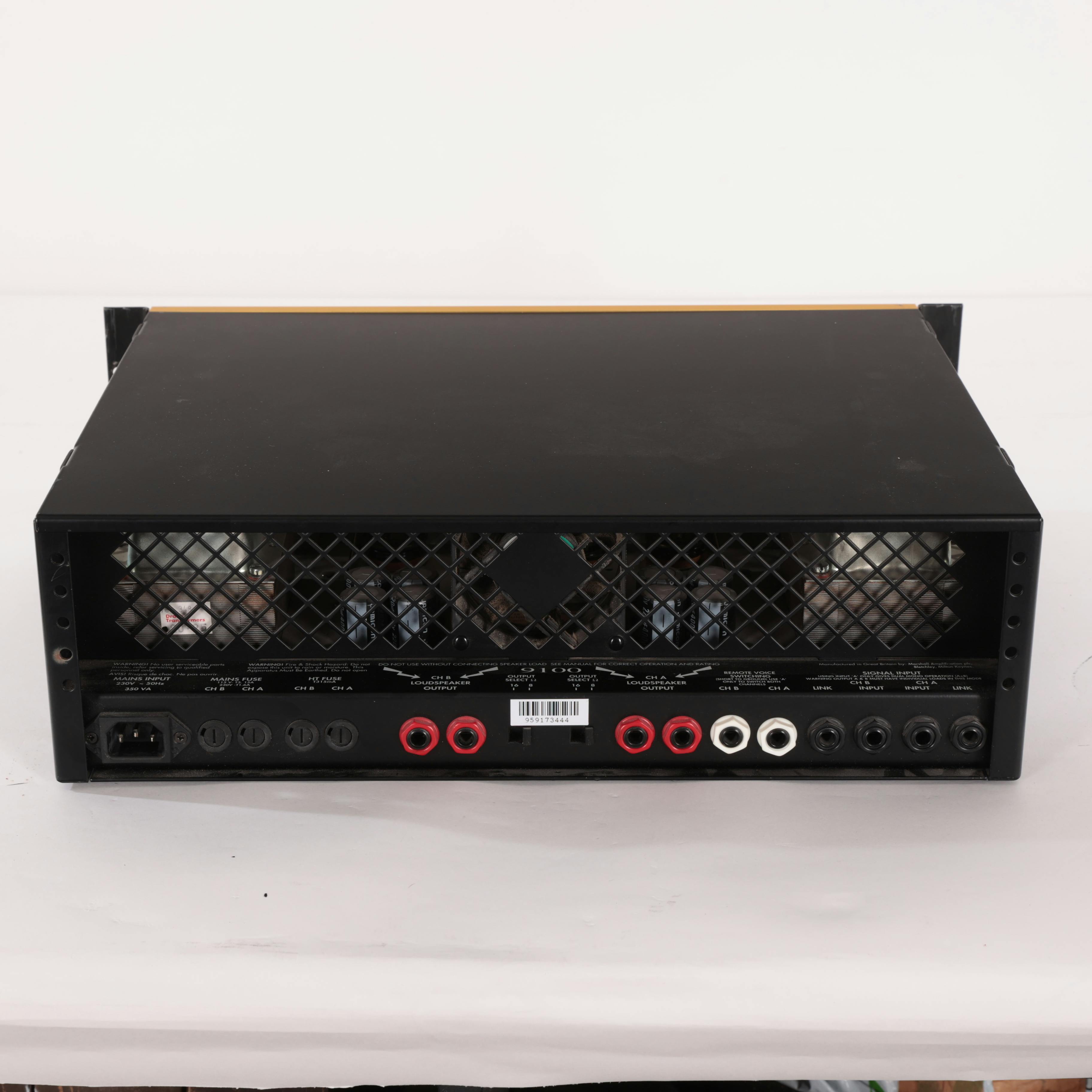 Marshall 9100 50W+50W モノブロック パワーアンプ - 楽器、器材