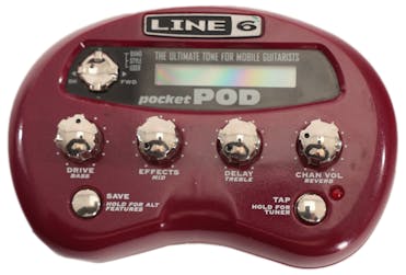 Second Hand Line 6 Pocket POD Portable Guitar Effects Unit