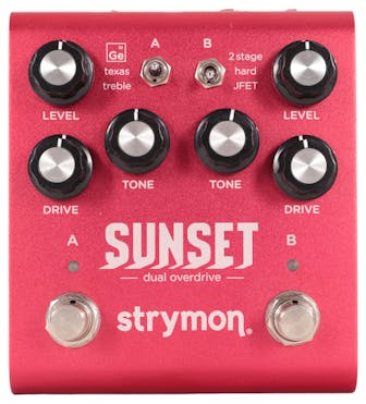 Second Hand Strymon Sunset Dual Overdrive Pedal