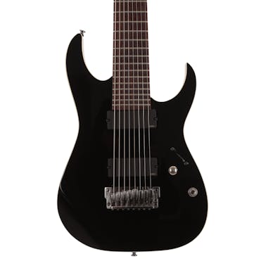 Second Hand Ibanez RGIR28 FE 8-String Electric Guitar in Gloss Black