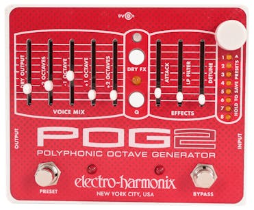 Second Hand Electro Harmonix Classic POG 2 Guitar Synth Pedal