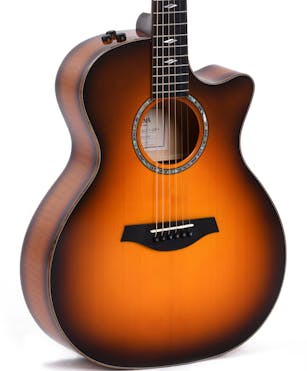 Sigma Modern Series GACE-3-SB+ Flamed Maple Cutaway Electro Acoustic Guitar