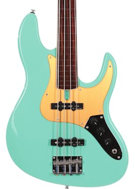 Sire Marcus Miller V5 24 Fret 4-String Fretless Bass Guitar in Mild Green