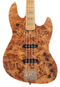 Sire Marcus Miller V10 Fretless 4 String Bass in Natural Satin