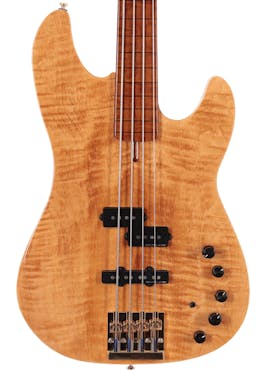 Sire Marcus Miller P10dx Alder 4-String Fretless Bass Guitar in Natural