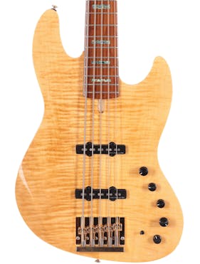 Sire Marcus Miller V10dx Swamp Ash 5-String Bass Guitar in Natural