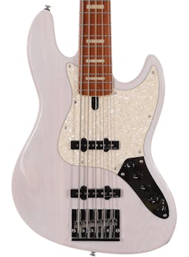 Sire Marcus Miller V8 Swamp Ash 5 String Bass Guitar in White Blonde