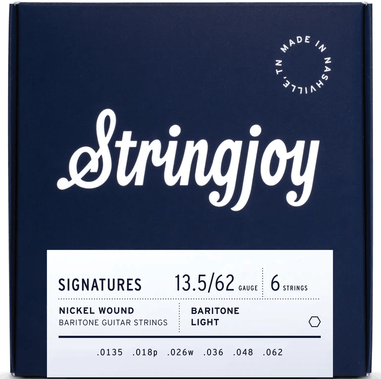 Stringjoy Signatures Baritone Balanced Light Gauge 13.5 62 Nickel