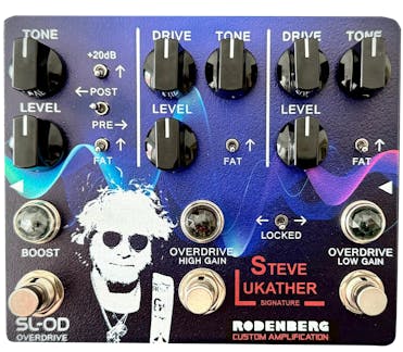 Rodenberg SL-55 Steve Lukather Signature Limited Edition Double Overdrive Pedal