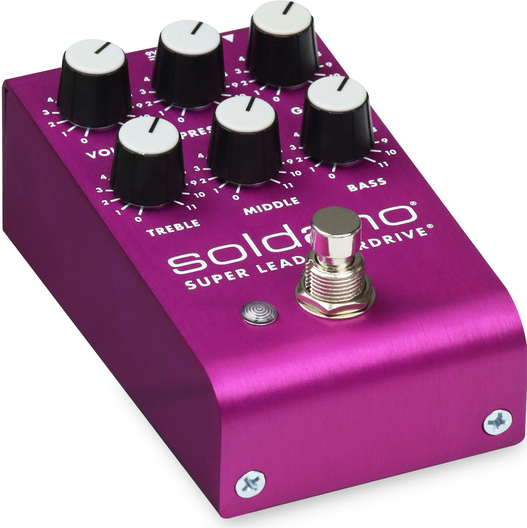 Soldano Super Lead Overdrive Pedal - Purple Anodized Limited 