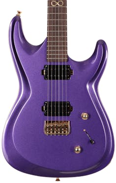 Chapman Stix & Stars Pegasus Electric Guitar in Paradise Purple Metallic
