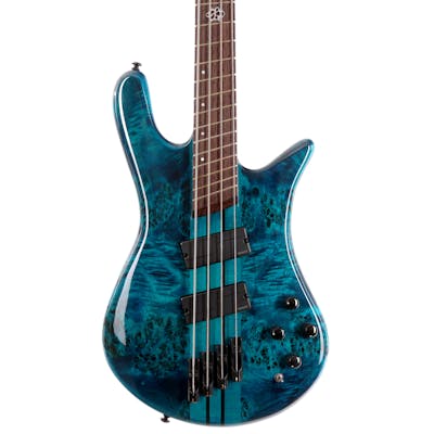 Spector NS Dimension Multi Scale 4 String Bass in Black Blue Gloss