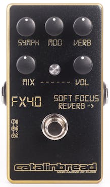 Catalinbread Soft Focus Reverb Pedal Limited Edition Gold