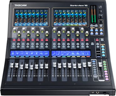 Tascam Sonicview 16 Digital Mixing Console with 2 Touch Screens & 16 Mic-pres