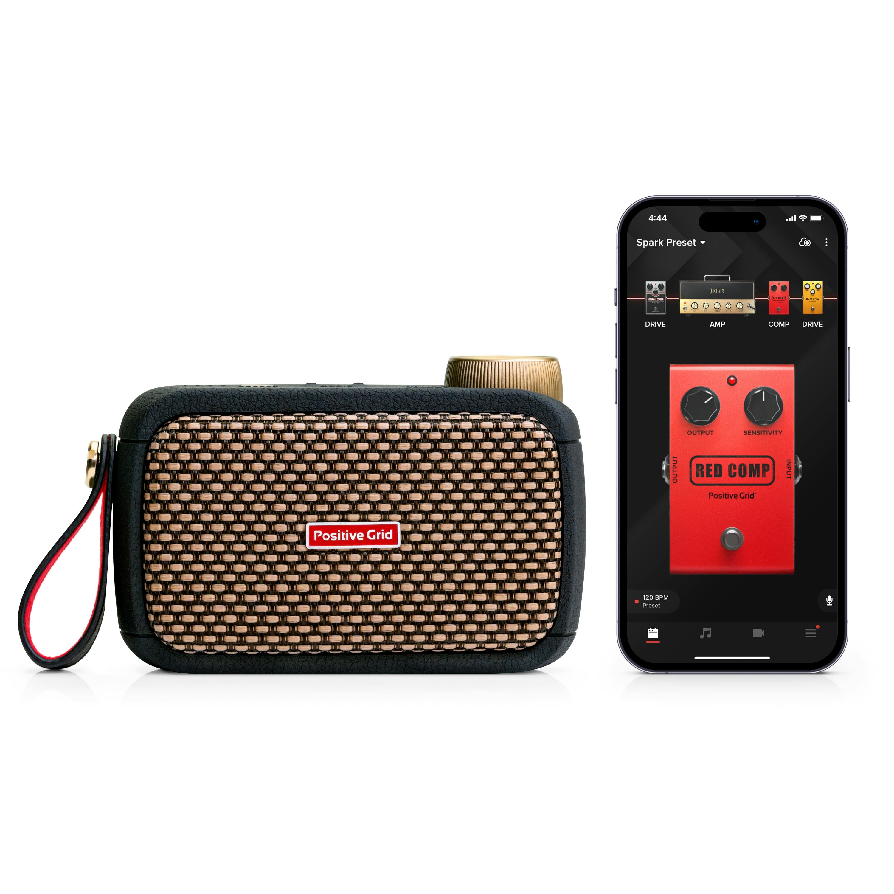 Positive Grid Spark GO Portable Guitar Amp & Bluetooth Speaker