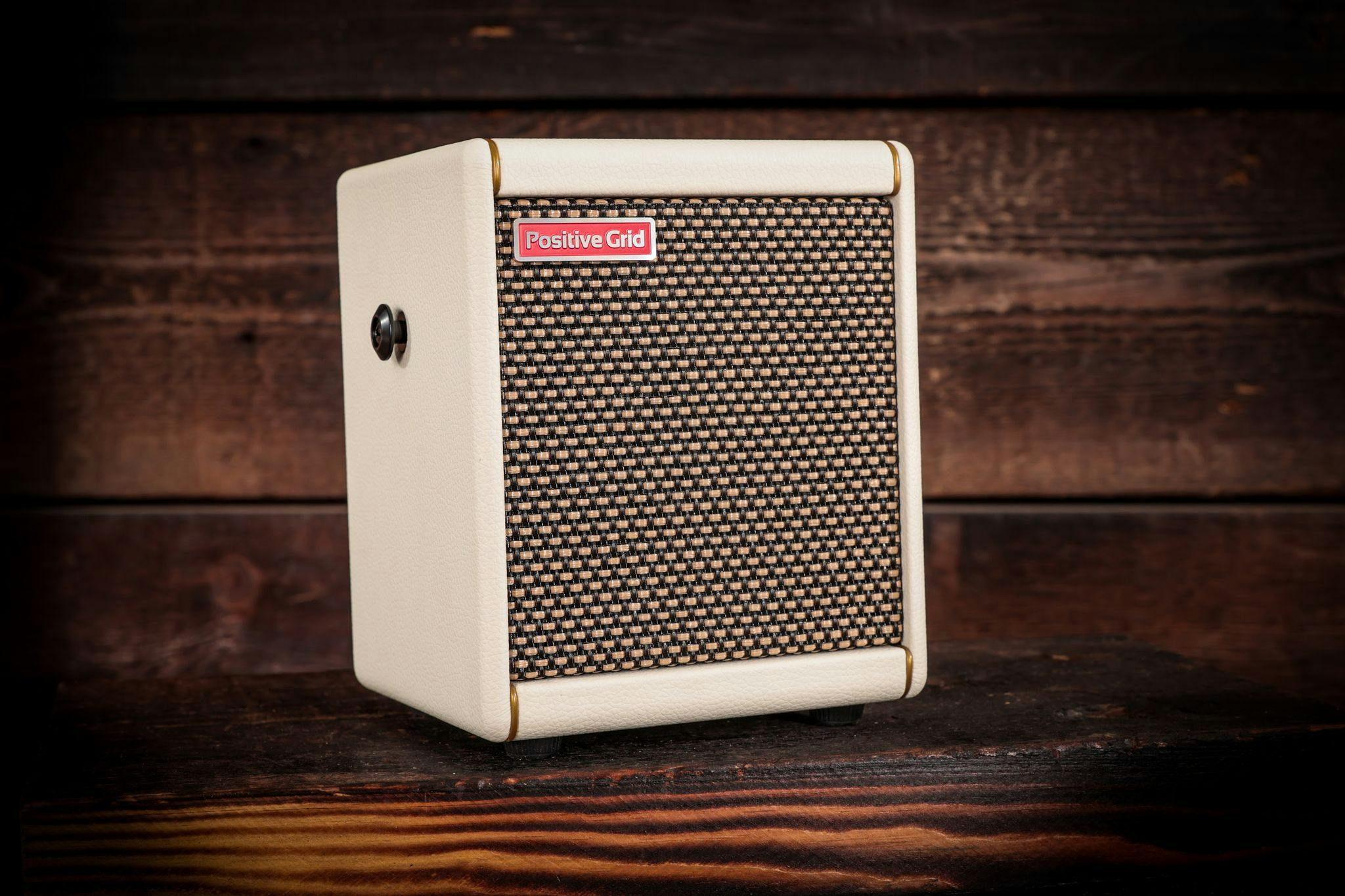 Positive Grid Spark Mini Practice Amp in Pearl - Andertons Music Co.