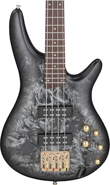 Ibanez SR300EDX-BZM 4-String Bass in Black Ice Frozen Matte