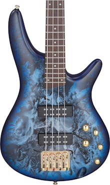 Ibanez SR300EDX-CZM 4-String Bass in Cosmic Blue Frozen Matte