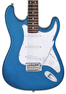 Aria STG-003 Electric Guitar in Metallic Blue