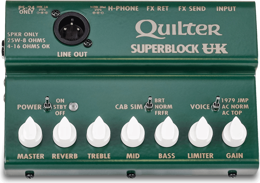 Quilter Superblock UK 25-Watt Pedalboard Amp Head - Andertons