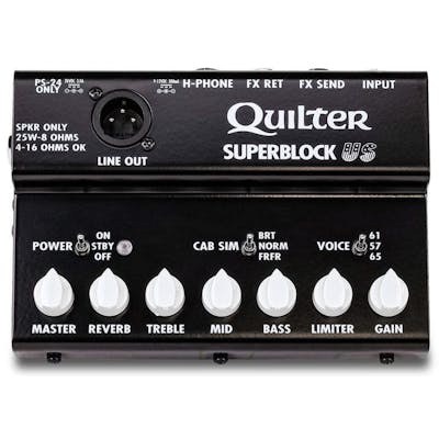 Quilter Superblock US 25-Watt Pedalboard Amp Head