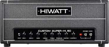 Hiwatt Custom Range Super-Hi 50W Amp Head