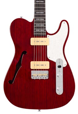 Sire Larry Carlton T7TM Electric Guitar in See Through Red