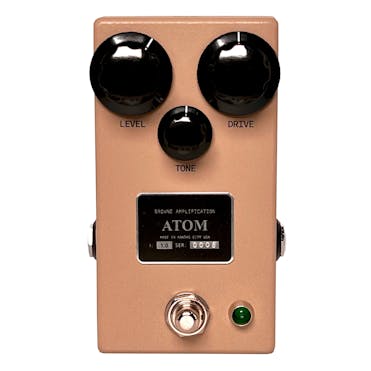 Browne Amplification 'The Atom' Nashville Overdrive Pedal