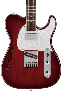 G&L Tribute ASAT Classic Bluesboy Semi-hollow Electric Guitar in Redburst