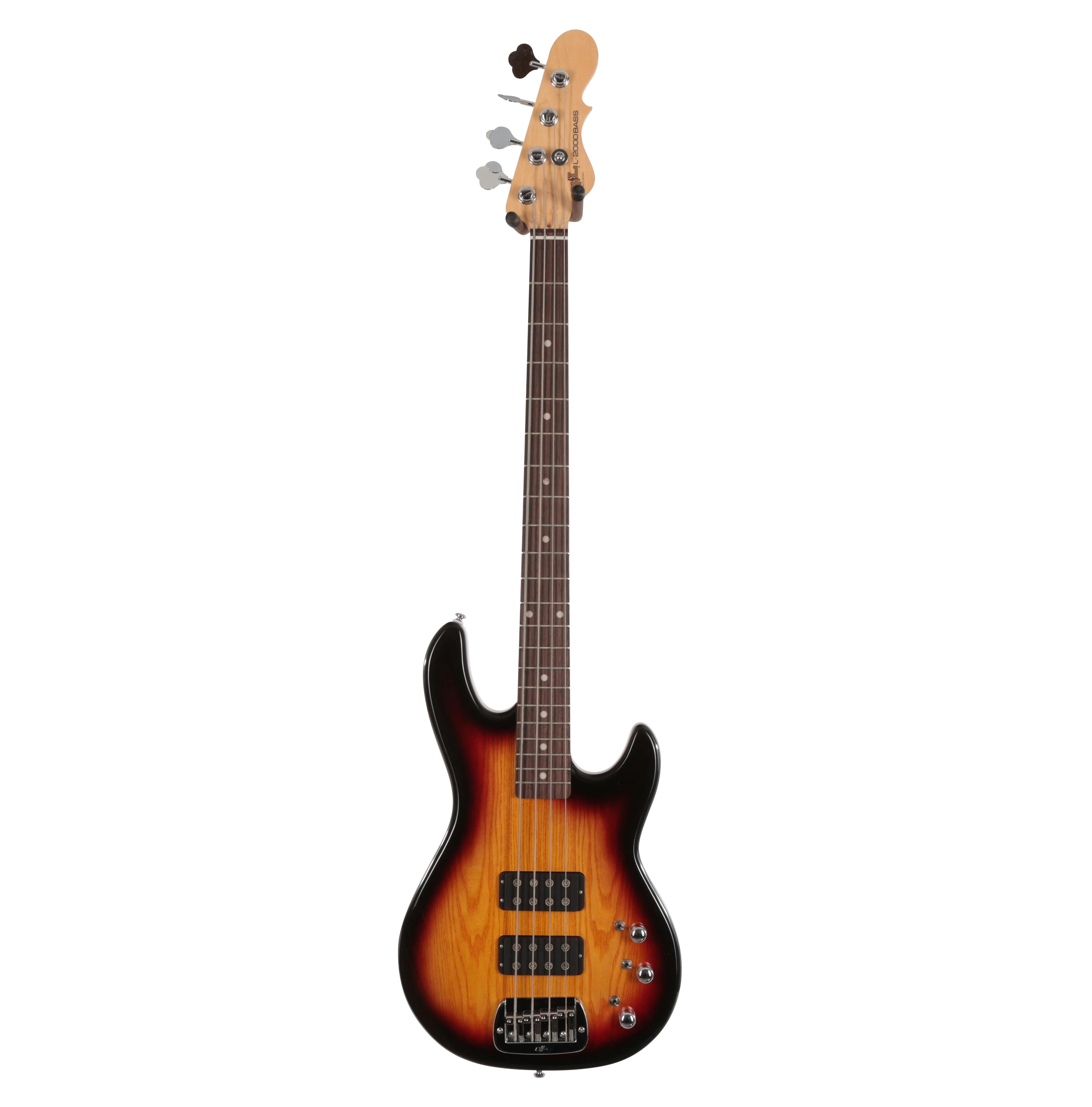 G&L Tribute L-2000 Bass Guitar in 3-Tone Sunburst - Andertons 