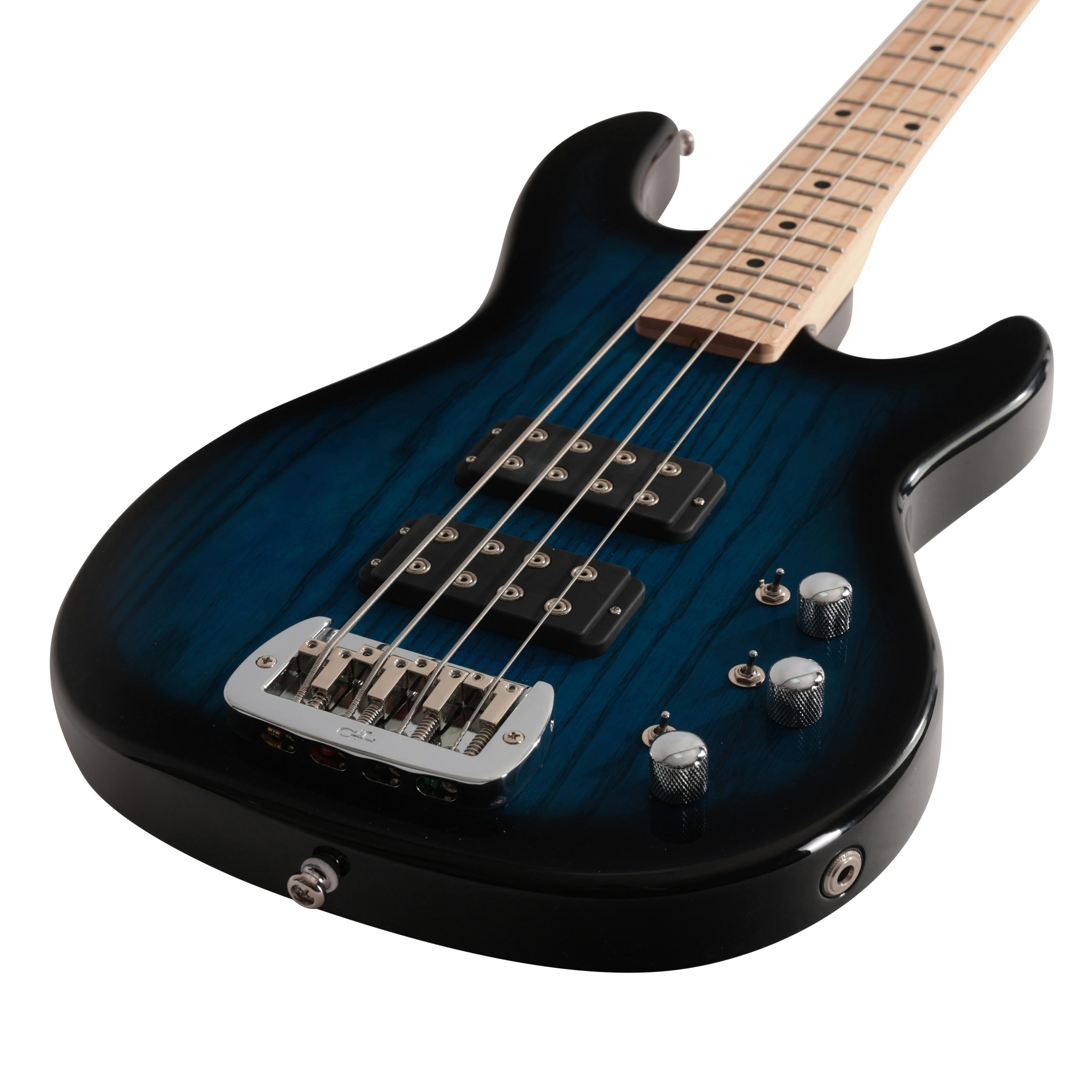 G&L Tribute L-2000 Bass Guitar in Blueburst - Andertons Music Co.