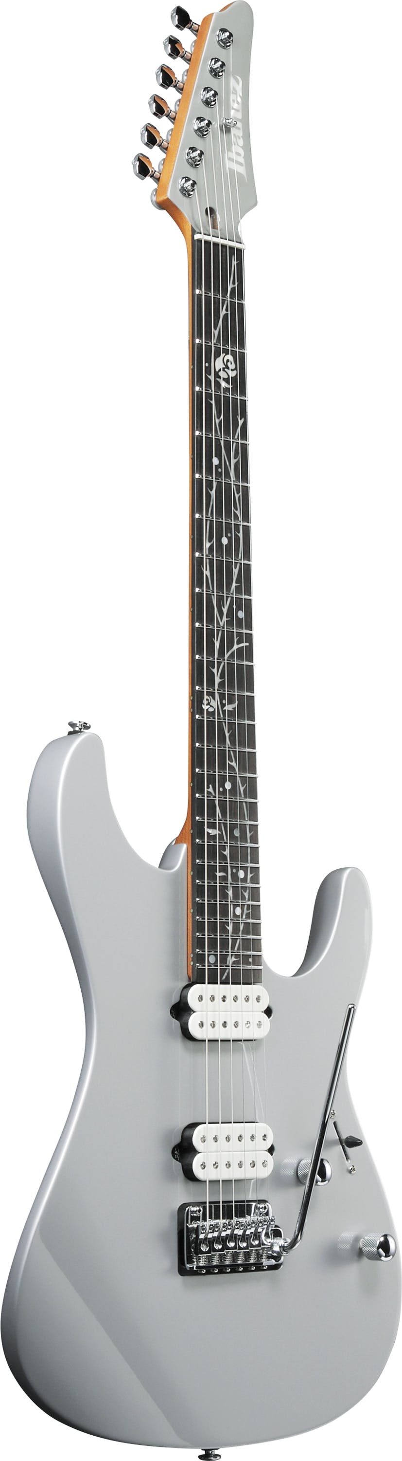 Ibanez TOD10 Tim Henson Signature Electric Guitar in Silver - Andertons