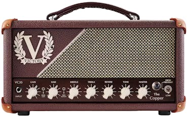 Victory VC35 The Copper EL84 Compact Sleeve Guitar Amplifier Head