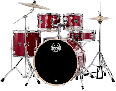 Mapex Venus 22 Rock Drum Kit in Crimson Red